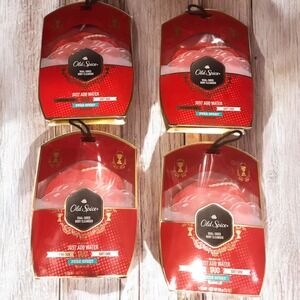 Lot Of 4 New. Old Spice Duo Pure Sport Dual‎ Sided Body Cleanser. Discontinued